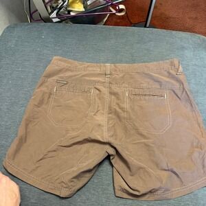 Columbia Brown Hiking Shorts Womens Size‎ 6 Utility Trail Outdoor AL4679